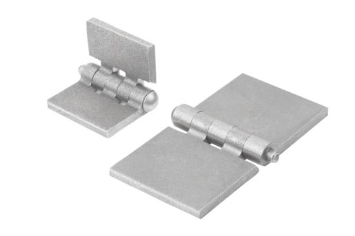 norelem - Bisagras elásticas - Bisagras con muelle tensor y perfil de  aluminio, 0,7 Nm