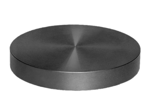Discos redondos de ferro fundido cinzento e alumínio