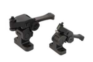 Swivel hold-down clamps mini, with cam lever