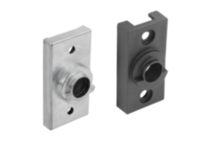 Adaptador para linguetas de plástico ou zinco Adaptador para linguetas de plástico ou zinco