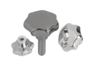 Star grips stainless steel, similar to DIN 6336 Star grips stainless steel, similar to DIN 6336