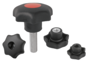 Star grips similar to DIN 6336  Star grips similar to DIN 6336