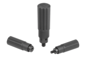 Plastic cylindrical grips, revolving - inch Plastic cylindrical grips, revolving - inch