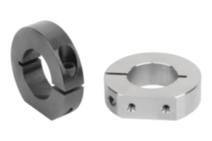 Anillos de sujeción de acero o acero inoxidable ranurados, interiores con superficie de apoyo Anillos de sujeción de acero o acero inoxidable ranurados, interiores con superficie de apoyo