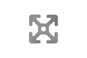 Perfis em alumínio 40x40 Tipo I