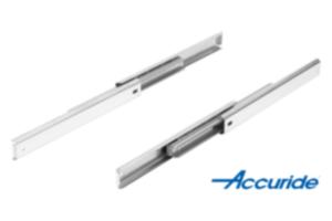 Trilhos telescópicos de aço inoxidável para montagem lateral, extensão total, capacidade de carga de até 15 kg Trilhos telescópicos de aço inoxidável para montagem lateral, extensão total, capacidade de carga de até 15 kg