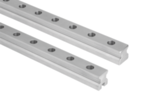 Linear guide rails straight