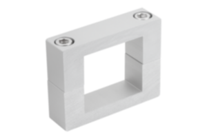 Piezas de apriete de brida de aluminio para unidad lineal cuadrada Piezas de apriete de brida de aluminio para unidad lineal cuadrada