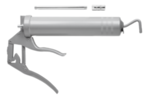 Pistolas de graxa de acionamento com uma só mão semelhantes à norma DIN 1283