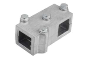 Conectores para tubo pieza en T, aluminio Conectores para tubo pieza en T, aluminio