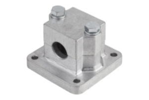 Conectores para tubo brida, aluminio Conectores para tubo brida, aluminio
