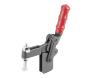 Toggle clamps vertical heavy duty with adjustable clamping spindle