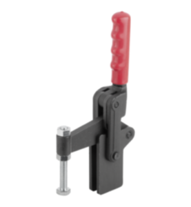 Toggle clamps vertical heavy-duty with fixed clamping spindle