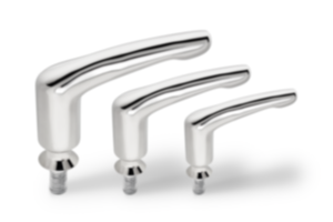 Clamping levers with external thread and collar for Hygienic USIT® sealing and shim washer Freudenberg Process Seals Clamping levers with external thread and collar for Hygienic USIT® sealing and shim washer Freudenberg Process Seals